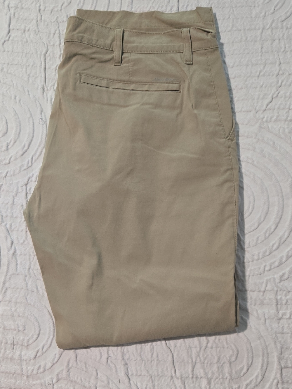 Eddie Bauer Men's Chino Pants - Beige Tan